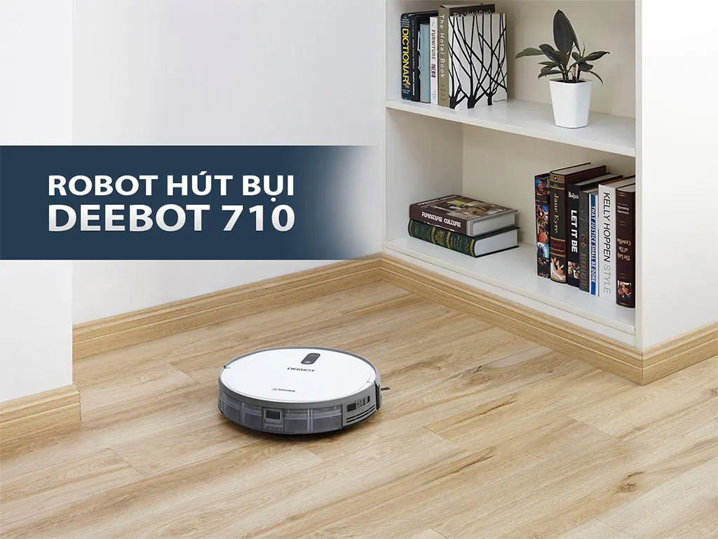 Robot hút bụi Deebot 710 có hệ thống điều hướng SmartNavi 2.0