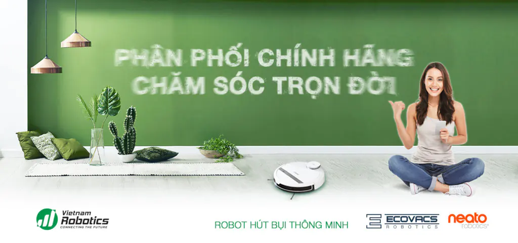 Robot hút bụi chính hãng Vietnam Robotics - Số 1 về Robot hút bụi