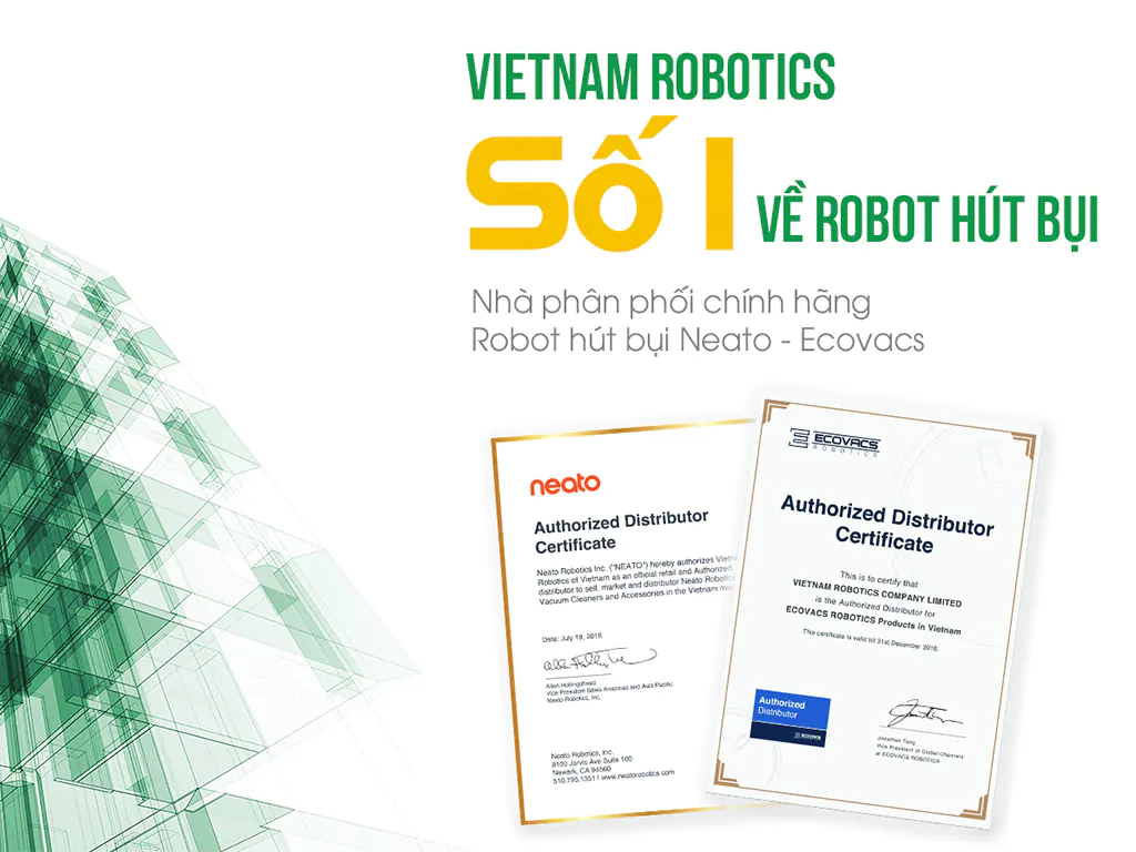 Vietnam Robotics - Số 1 về Robot hút bụi