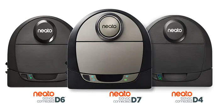 Robot hút bụi Neato D4 D6 D7