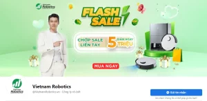 Thông báo thay đổi Vietnam Robotics Fanpage