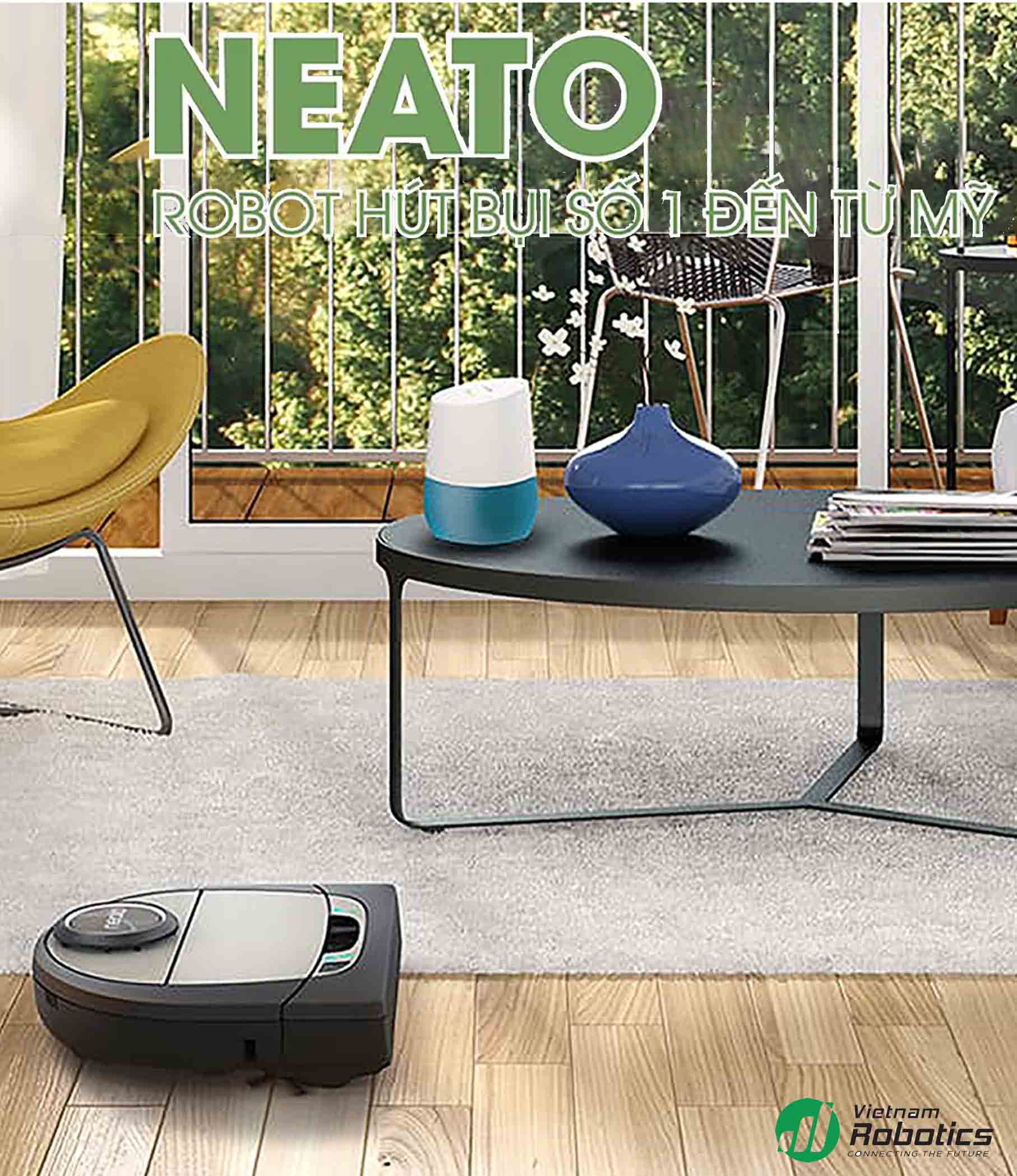 Robot hut bui Neato