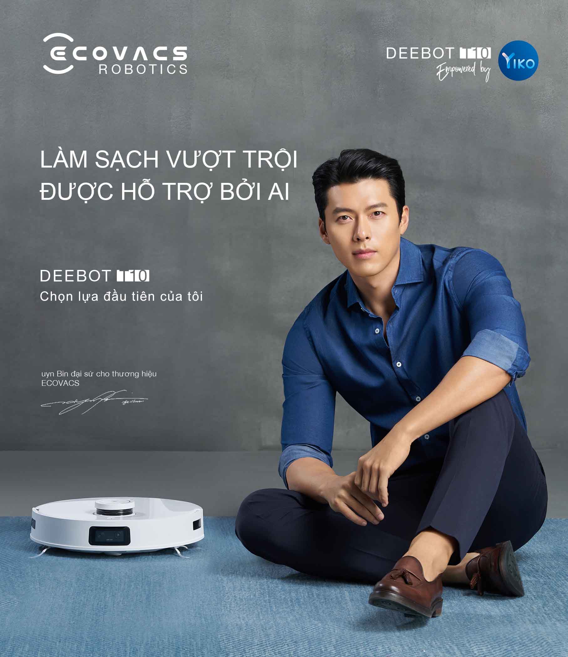 deebot t10 with huynbin