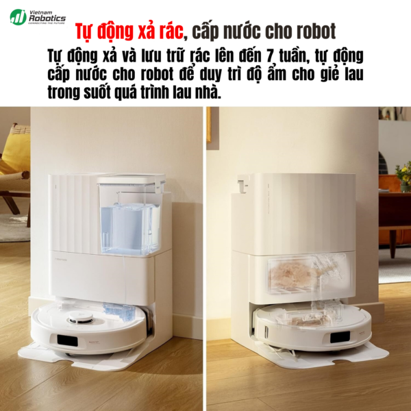 vietnam robotics robot hut bui lau nha roborock q revo max V tinh nang.7