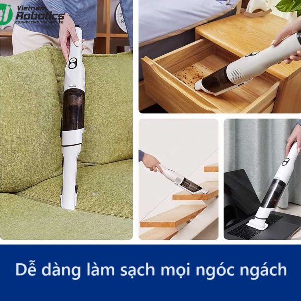 vietnam robotics may hut bui cam tay tineco smart pure one mini s4 4