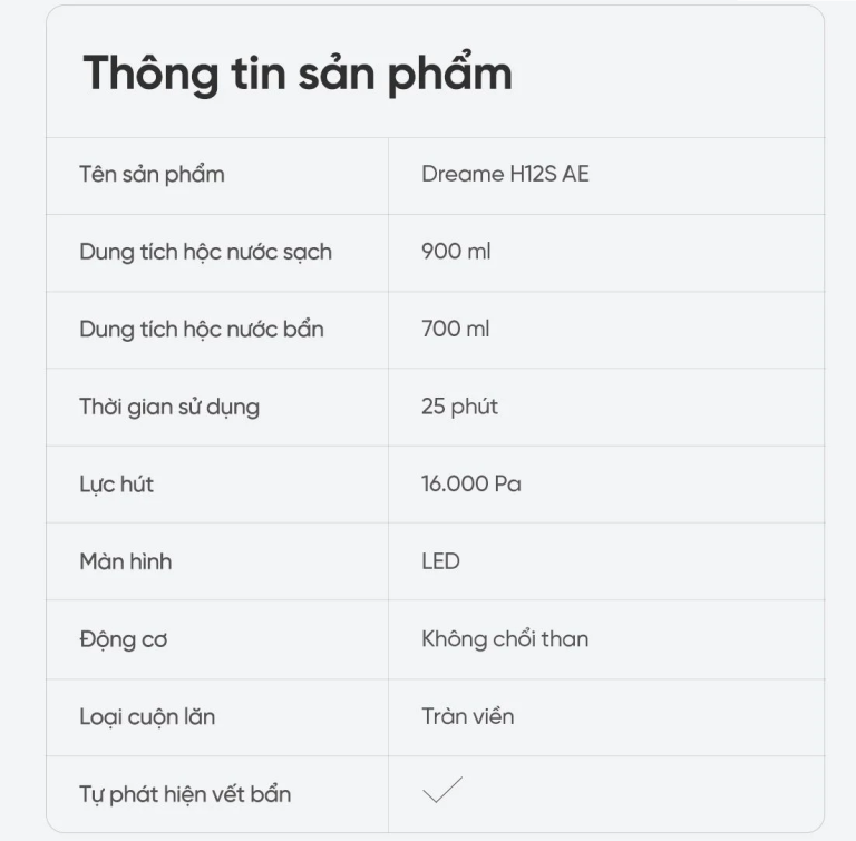 vietnam robotics may hut bui lau nha Dreame H12S AE.11