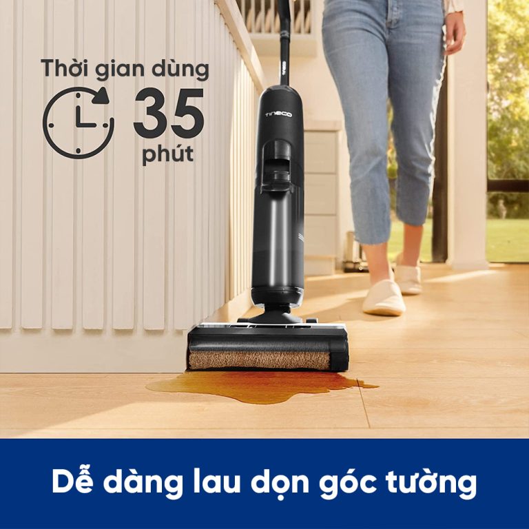 vietnam robotics may hut bui lau nha cam tay khong day TINECO FLOOR ONE S5.2