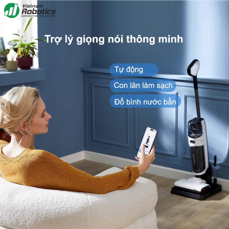 vietnam robotics may hut bui lau san kho uot cam tay roborock dyad air 7