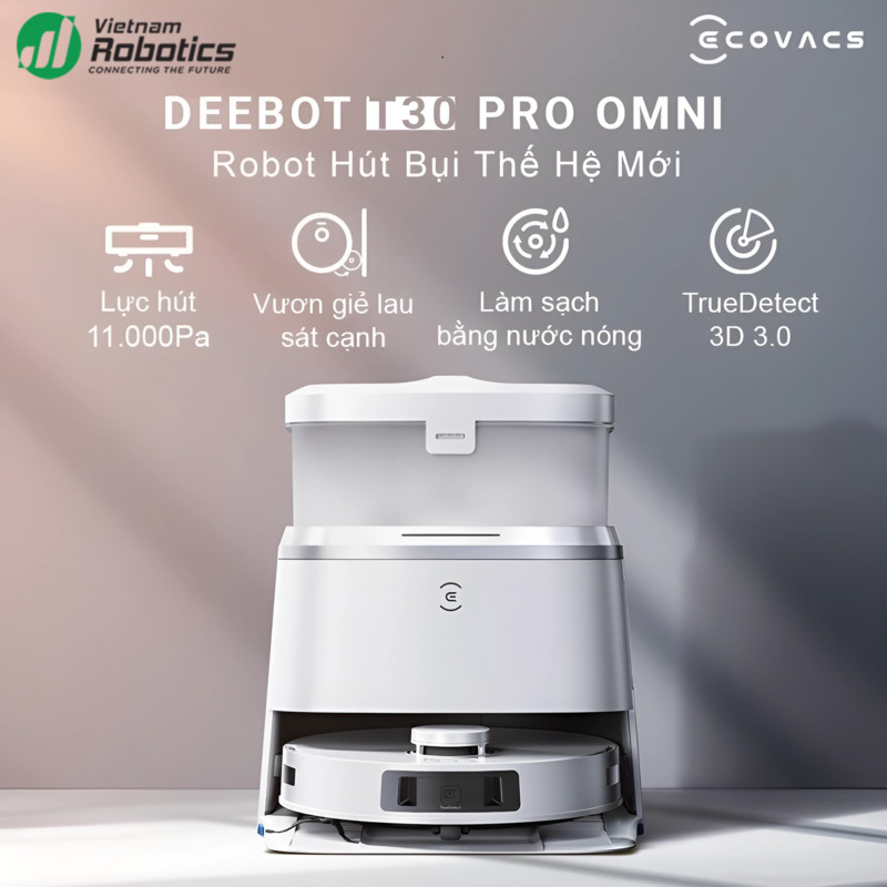 vietnam robotics robot hut bui lau nha deebot t30 pro omni gioi thieu chung 1