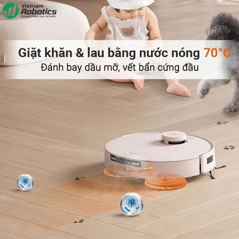 vietnam robotics robot hut bui lau nha deebot t30 pro omni lau bang nuoc nong 1