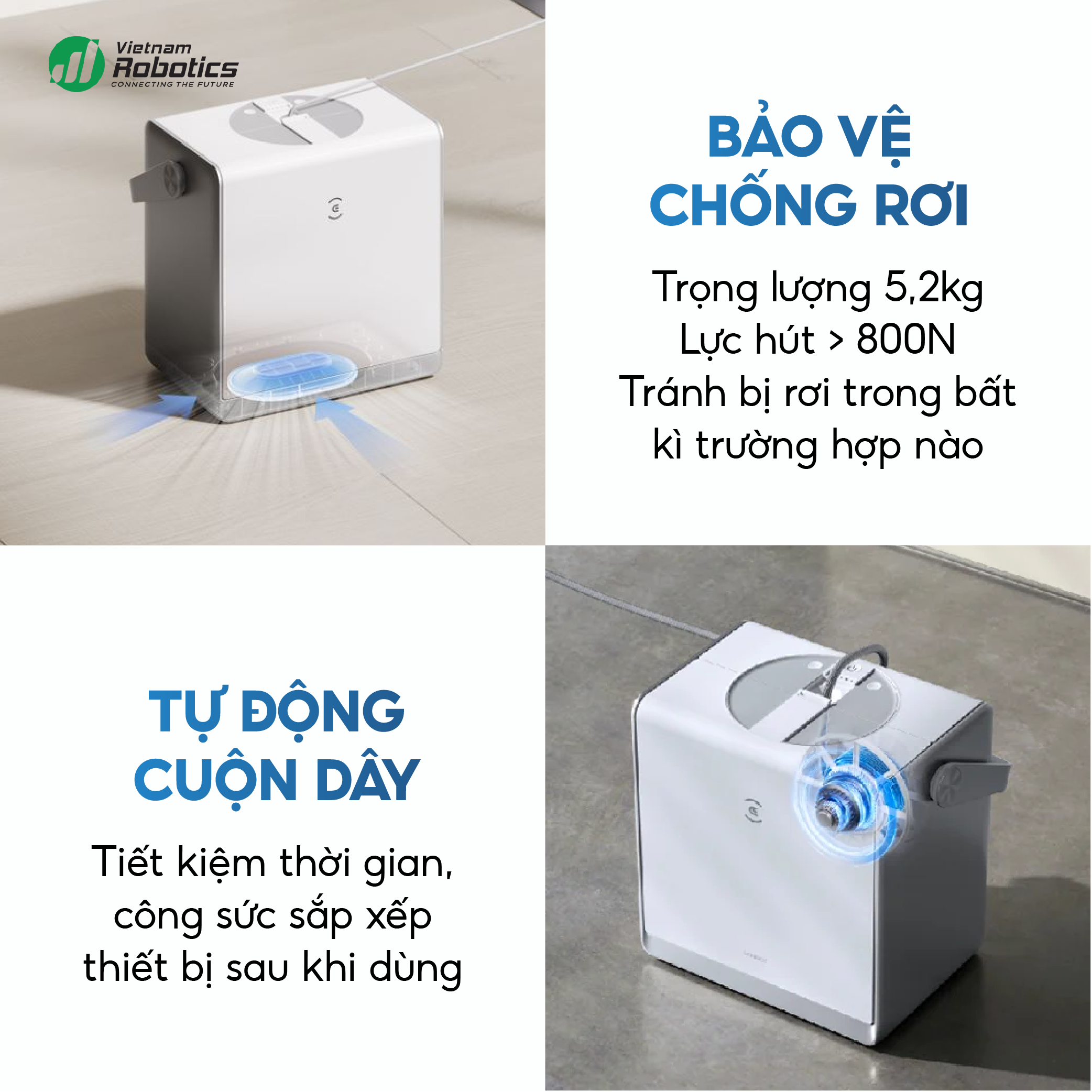vietnam robotics robot lau kinh ecovacs win bot w2 omni 4