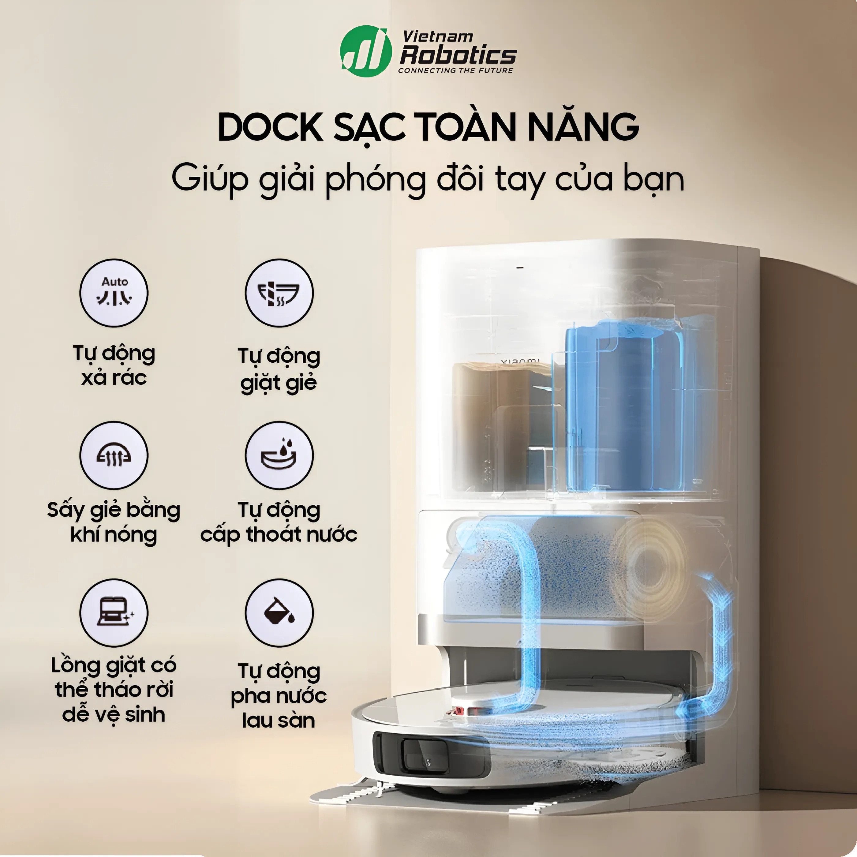 Robot hút bụi lau nhà thông minh Xiaomi Vacuum X20 Plus