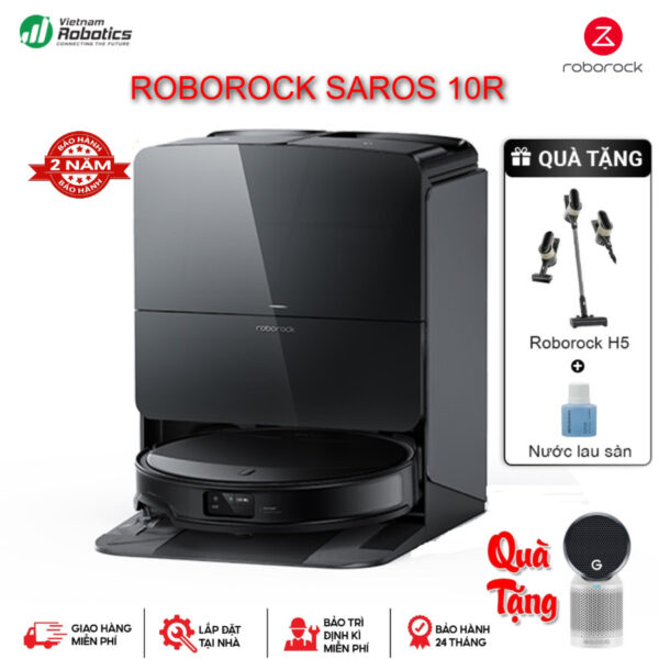 vietnam robotics robot hut bui lau nha roborock saros 10r anh bia