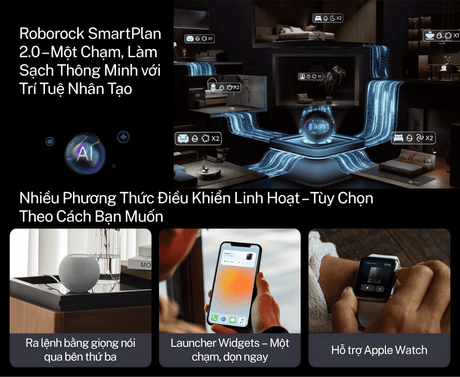 Robot hút bụi lau nhà Roborock Saros 10R 32 vietnam robotics robot hut bui lau nha roborock saros 10r gioi thieu chi tiet 22