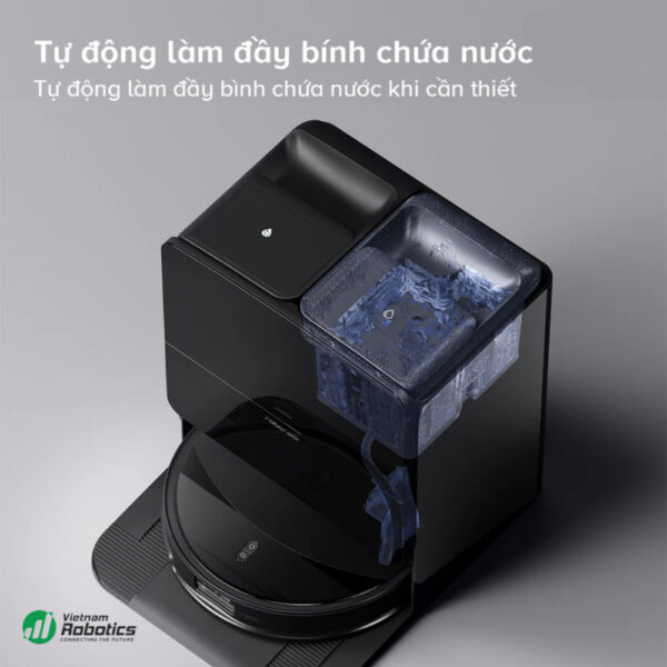 vietnam robotics robot hut bui lau nha roborock saros 10r tu dong cap nuoc