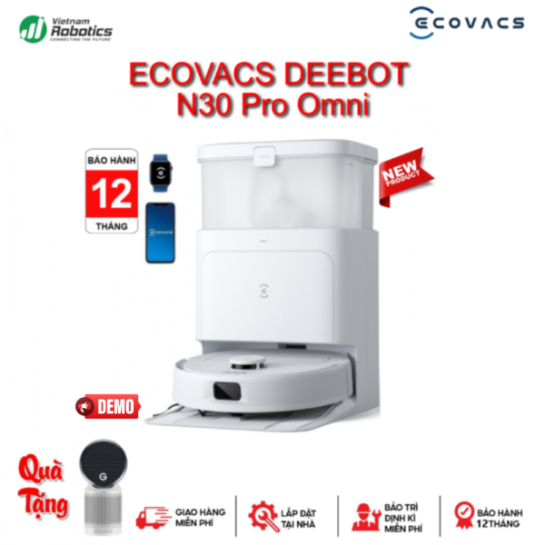 vietnamrobotics ecovacs deebot n30 pro mau trang