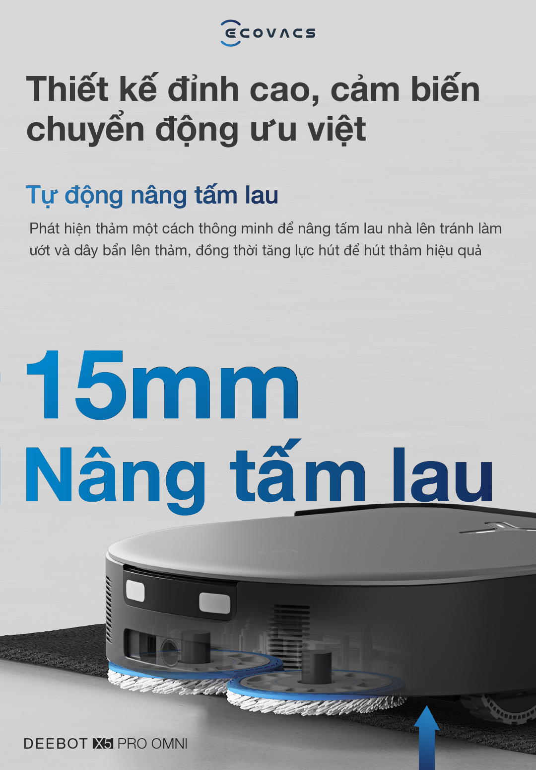 vietnam robotics robot hut bui lau nha ecovacs deebot x5 pro omni tinh nang.17