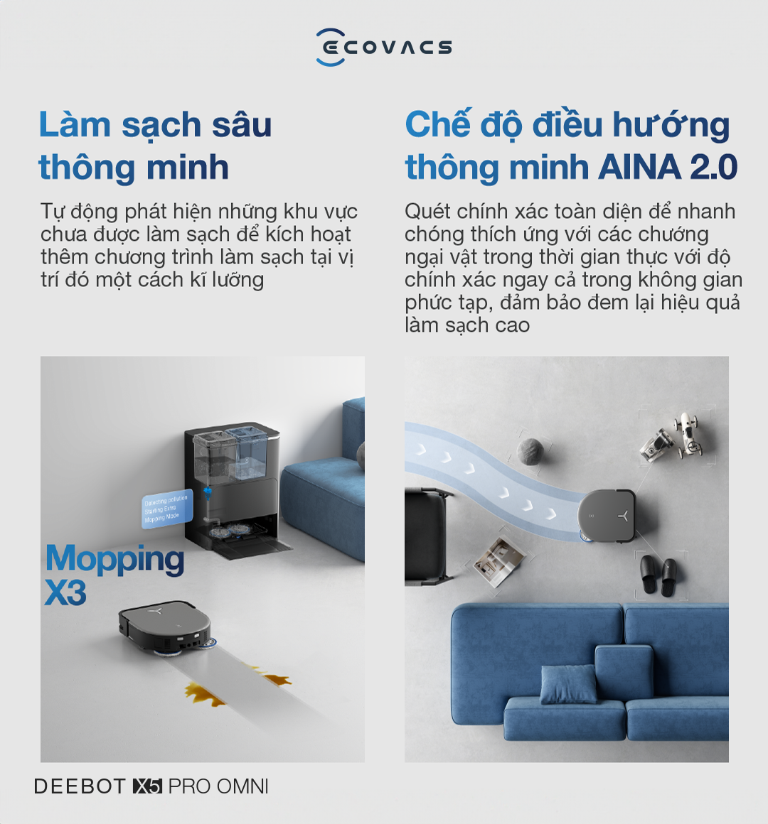 vietnam robotics robot hut bui lau nha ecovacs deebot x5 pro omni tinh nang.20