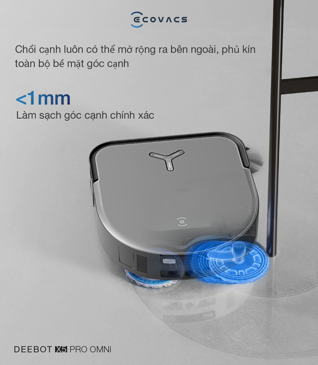 vietnam robotics robot hut bui lau nha ecovacs deebot x5 pro omni tinh nang.3