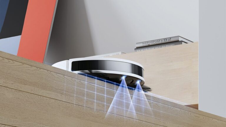 Tại sao cảm biến chống rơi robot hút bụi lại đặc biệt quan trọng? 1 cam bien chong roi robot 2