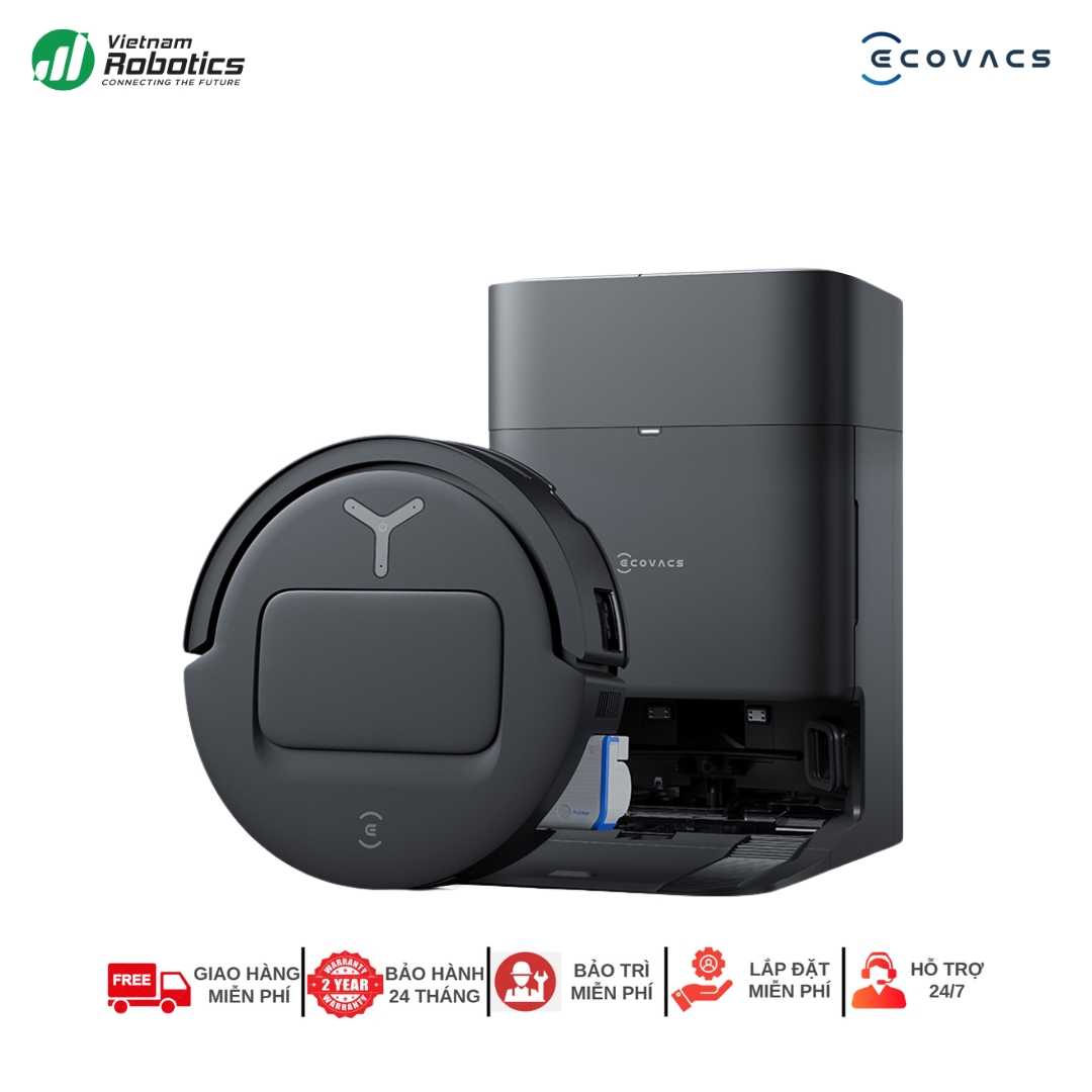 Ecovacs Deebot T80 Omni: Robot Hút Bụi Lau Nhà Với Công Nghệ Lau Con Lăn - BH 12 tháng