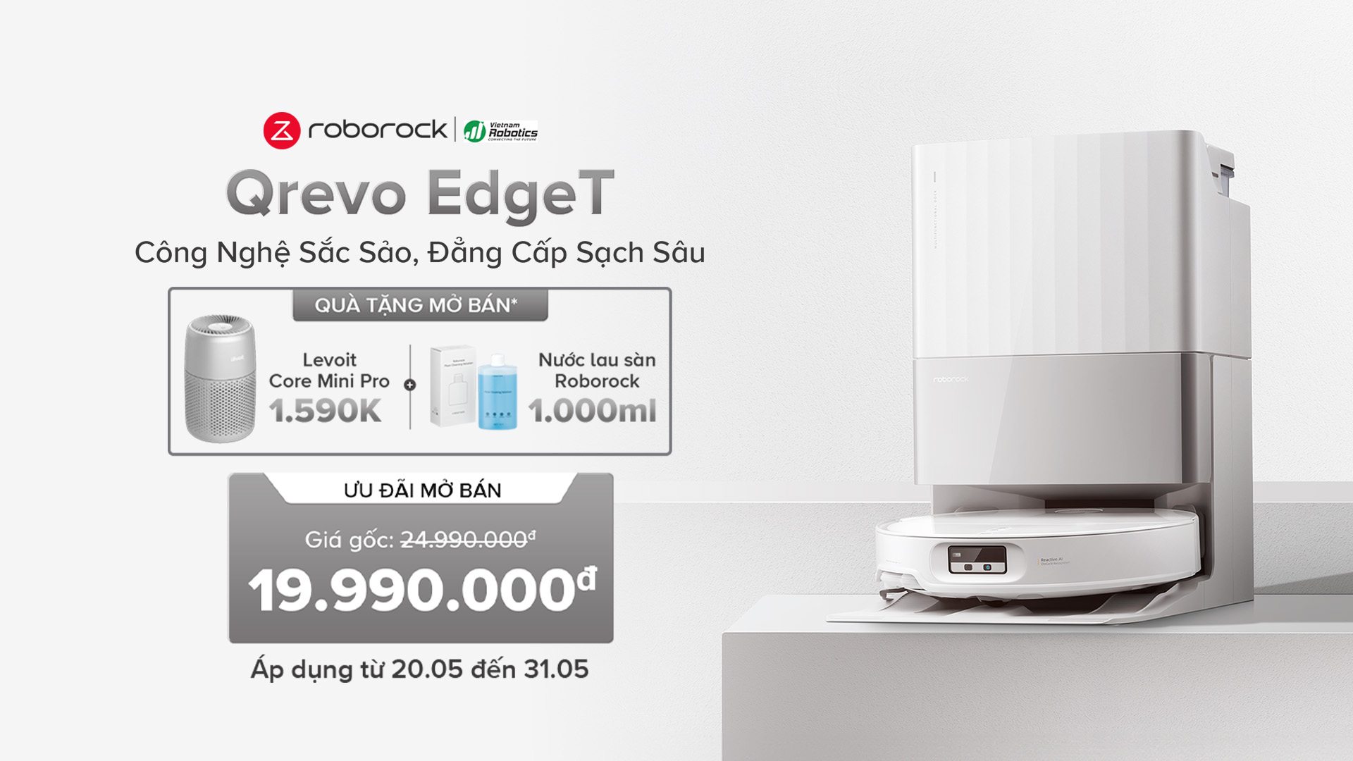 Robot hút bụi lau nhà Roborock Q Revo EdgeT 38 1920x1080 2
