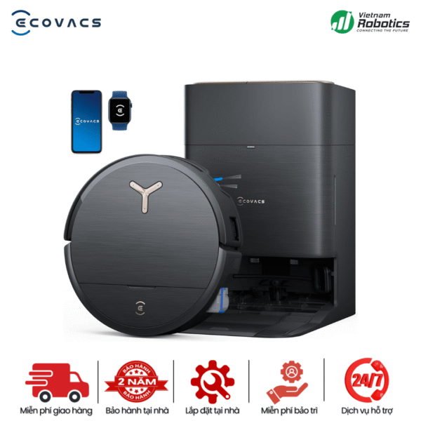robot hut bui lau nha thong minh ECOVACS DEEBOT X9 PRO Omni 13