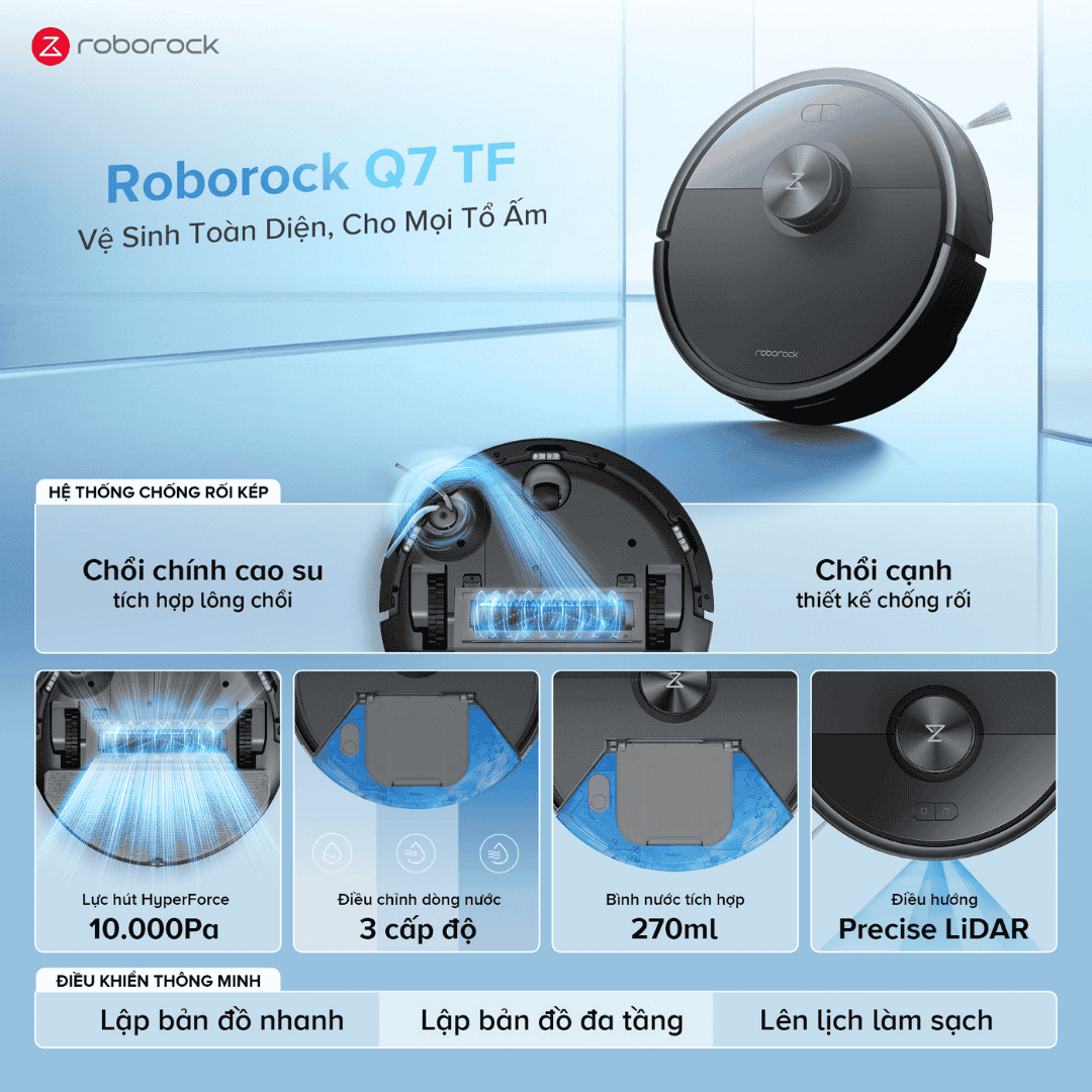 Roborock Q7 FT - BH 24 Th 