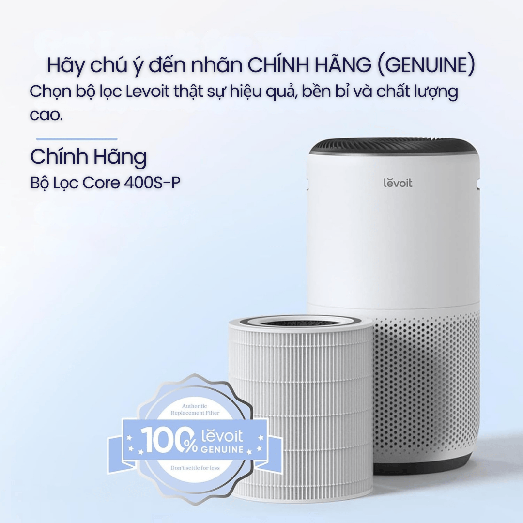 Bộ Lọc LEVOIT Core 400S-RF Chính Hãng 