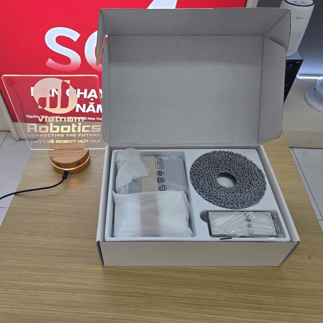 Bộ phụ kiện 3 món Roborock Qrevo Master - Slim - Saros Z70 I Hàng Chính Hãng 