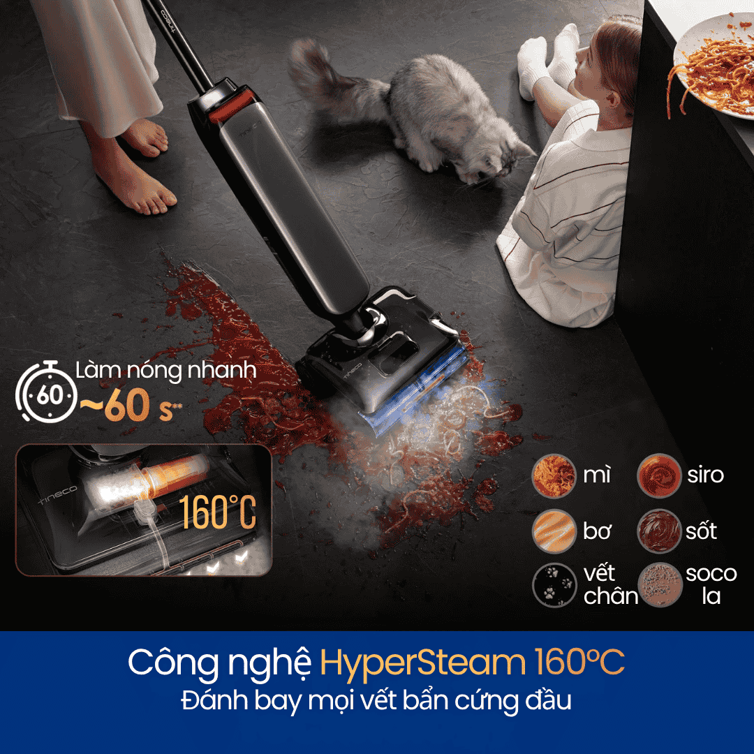 Tineco Floor One S9 Artist Steam Pro - BH 12 Th 