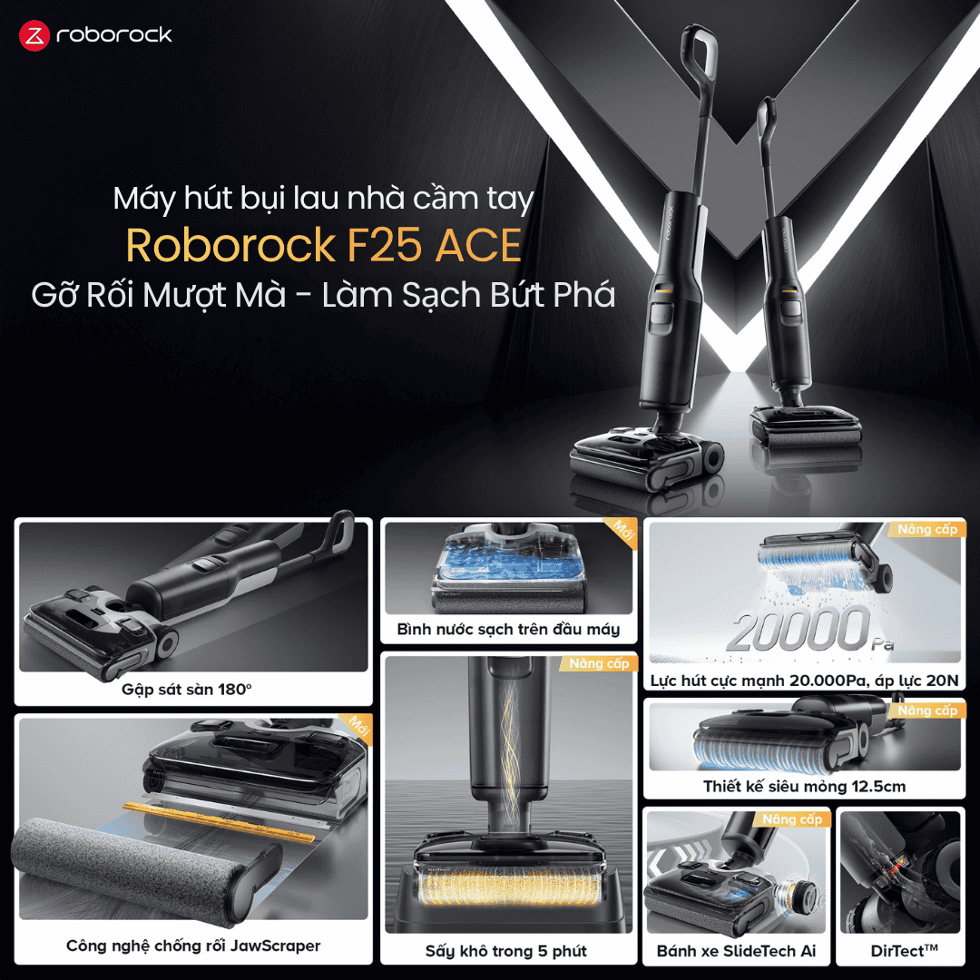 Roborock F25 ACE - BH 24 Th 