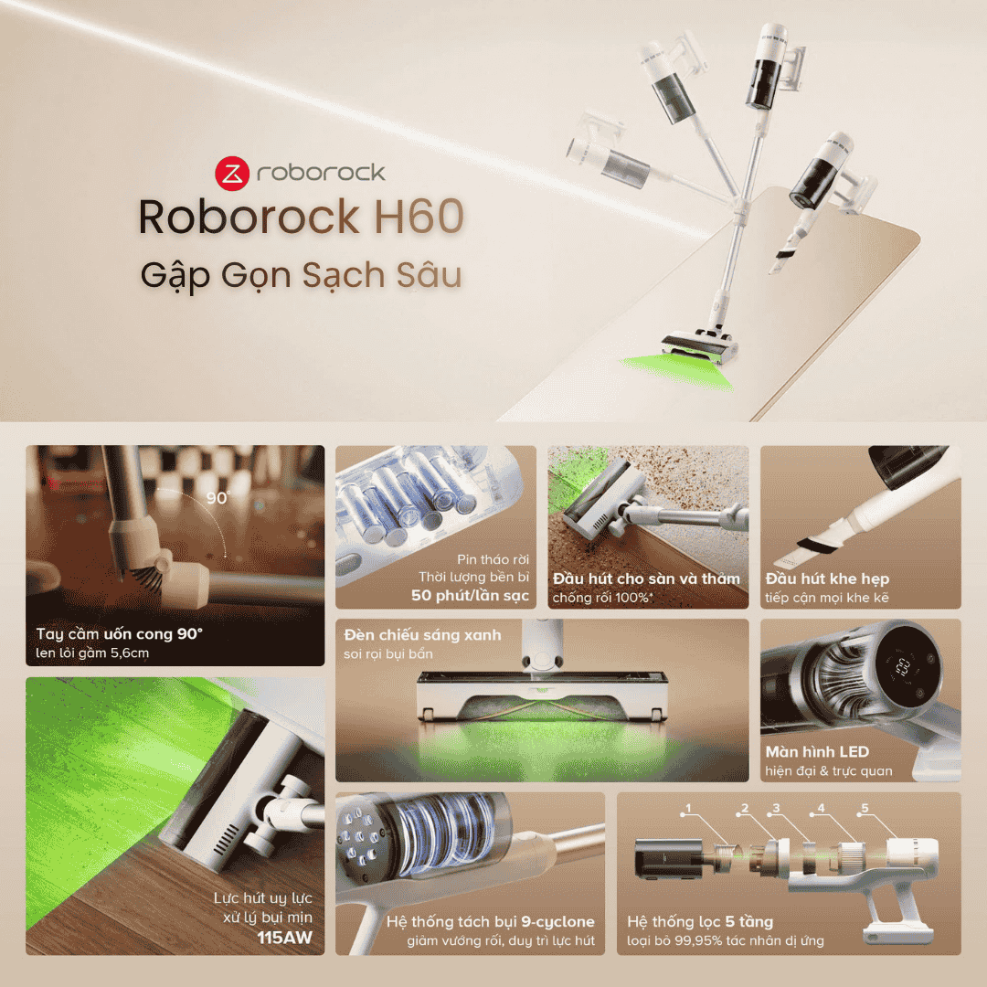 Roborock H60 - BH 24 Th 