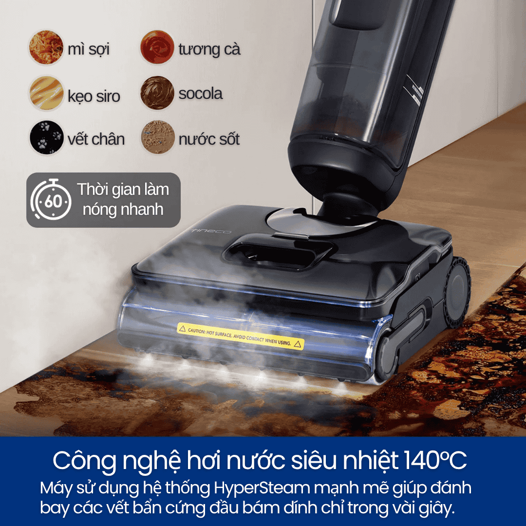 Tineco Floor One S7 Stretch Steam - BH 12 Th 