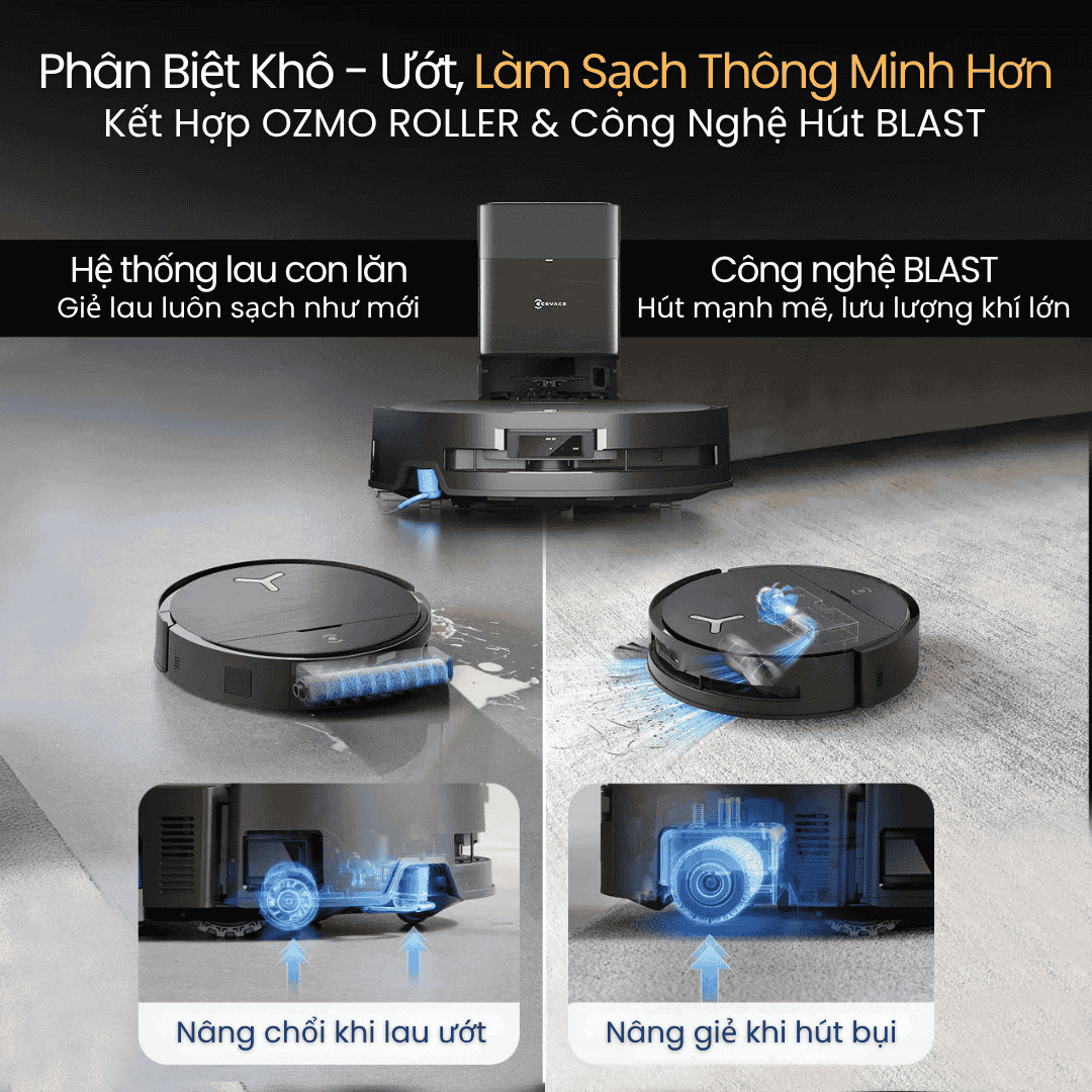 Ecovacs Deebot X9 Pro Omni - BH 24 Th 