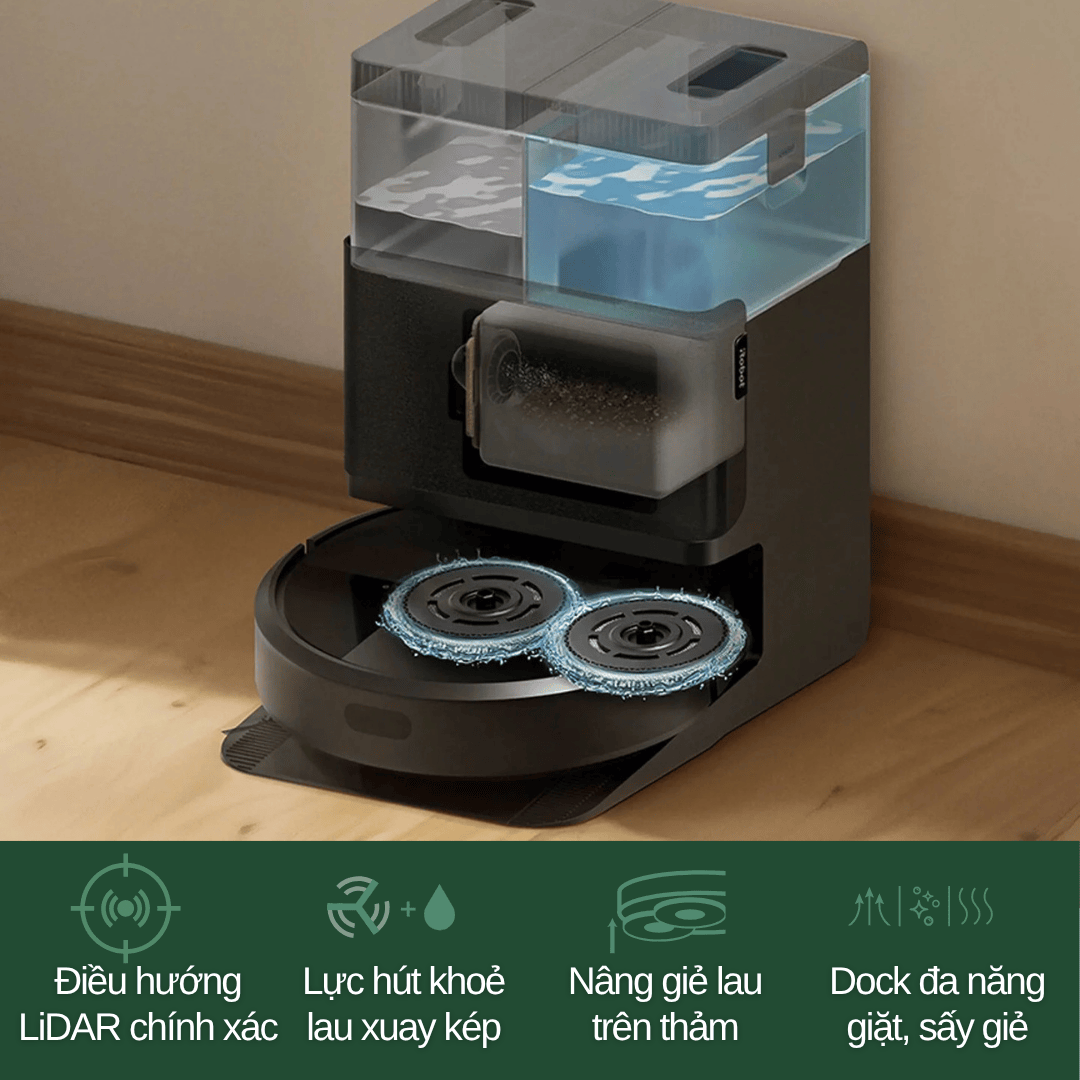 iRobot Roomba® Plus 405 Combo - Bảo Hành 12 Th 