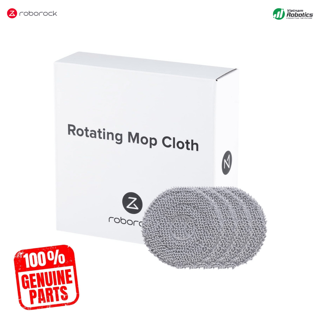 Khăn Lau Xoay Cho Robot Hút Bụi Roborock Qrevo Series - Hàng Chính Hãng