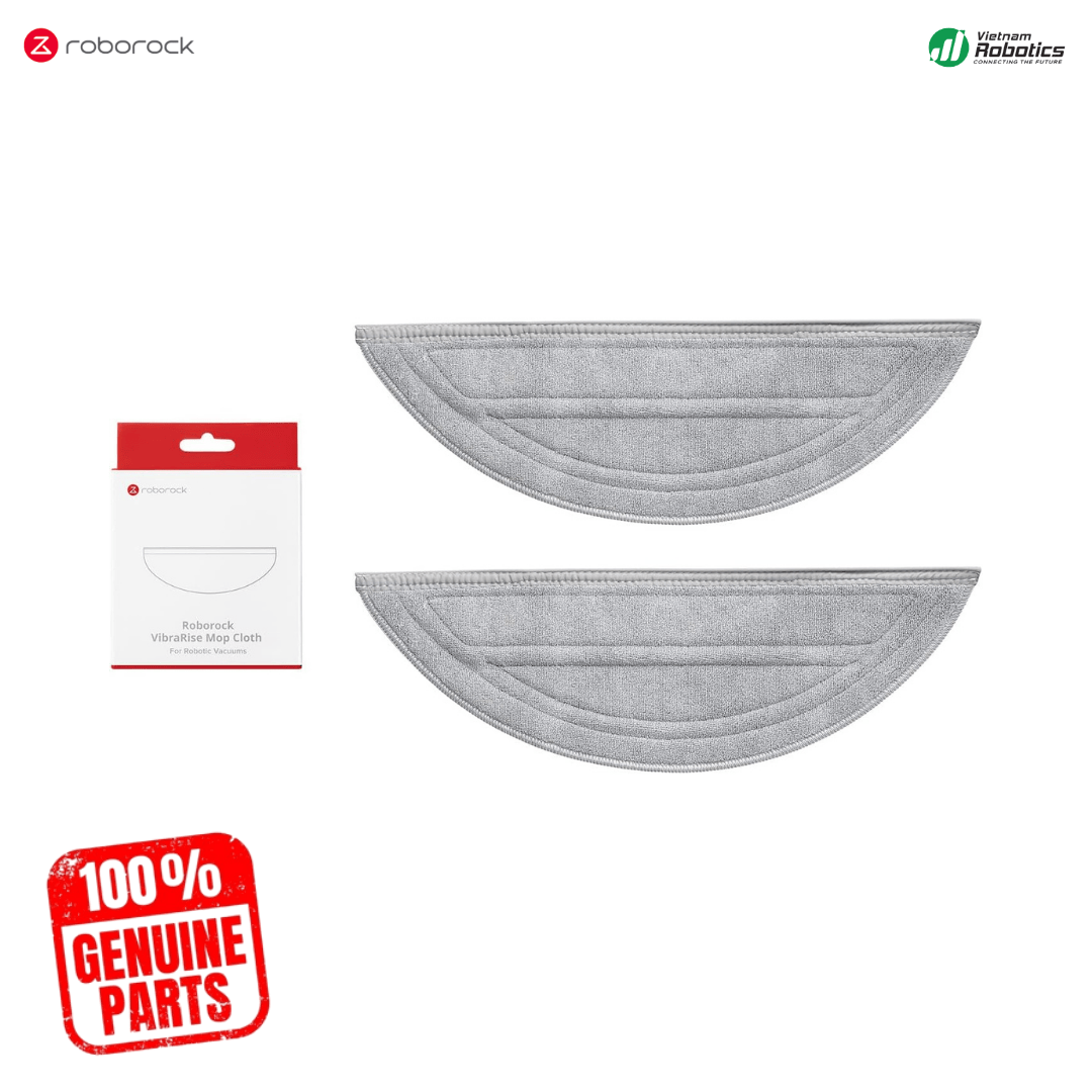Bộ 2 Khăn Lau Rung Microfiber Roborock Saros 10