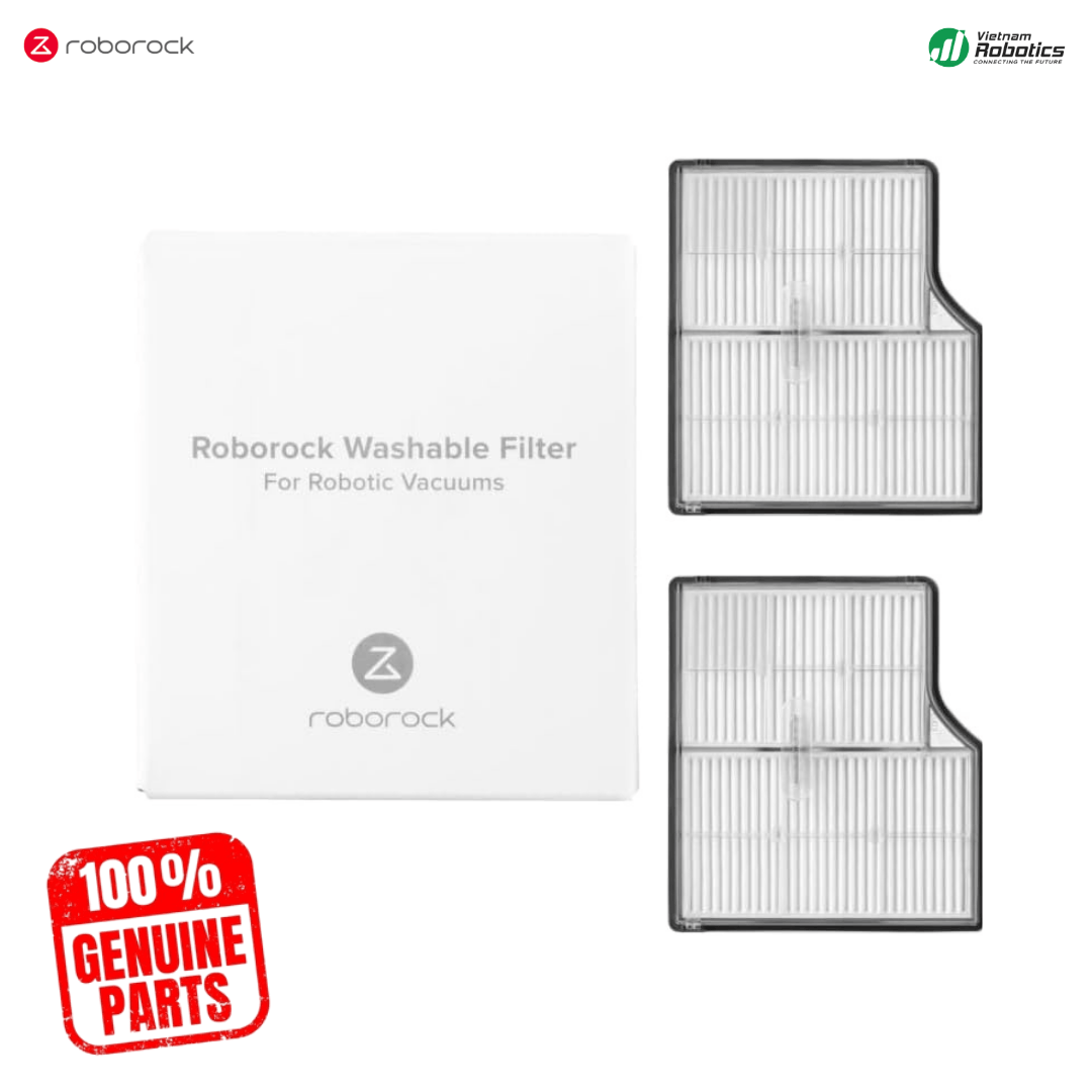 Hộp 2 Bộ Lọc Giặt Được Roborock Saros 10 - Hàng Chính Hãng