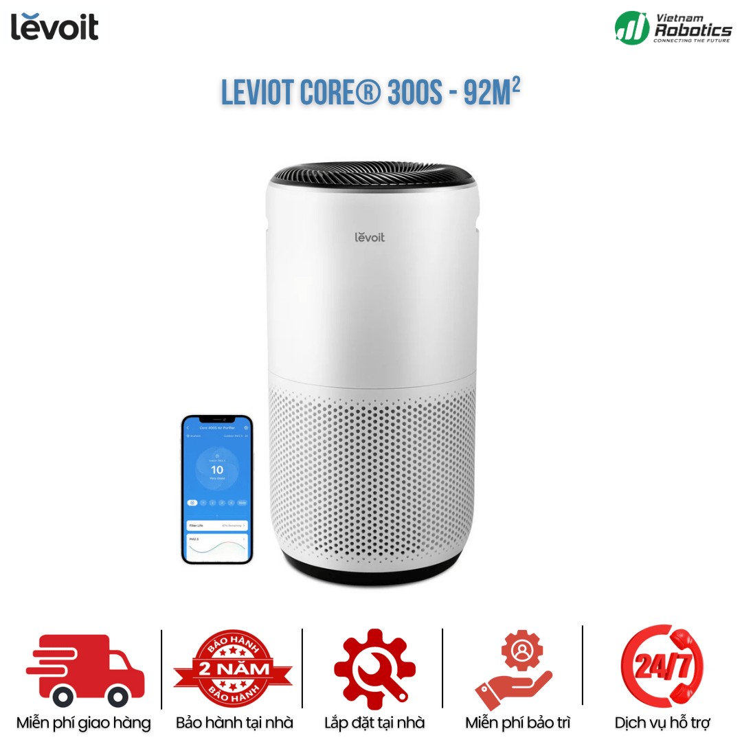 Levoit Core® 400S - Cho Phòng 92m² - BH 24 Th
