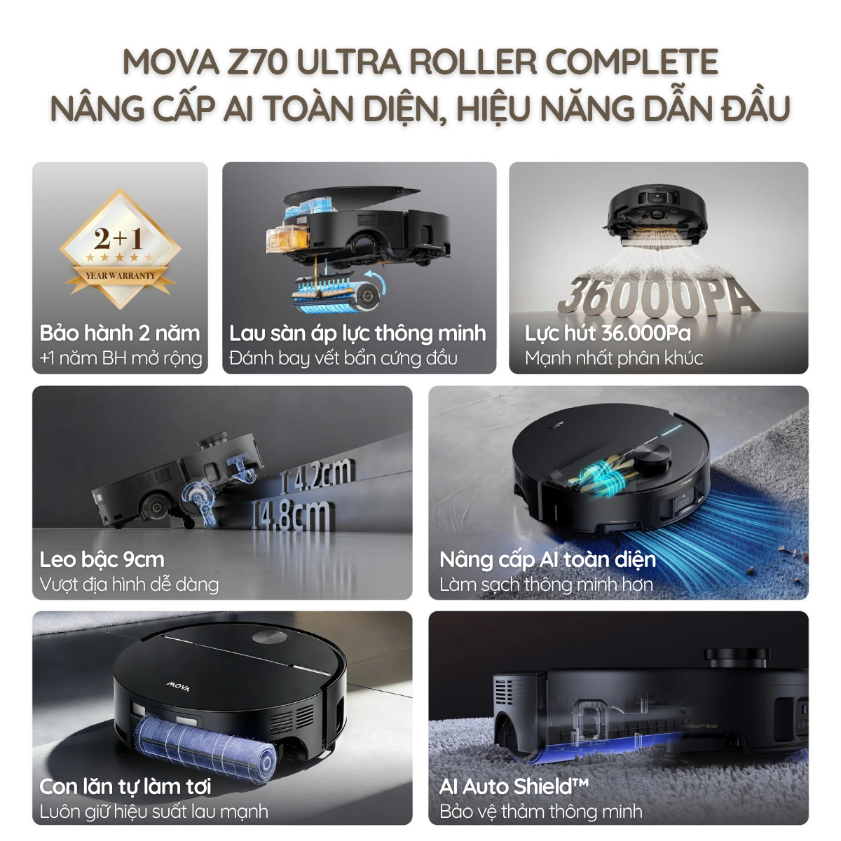 MOVA Z70 Ultra Roller - BH 24 Th 