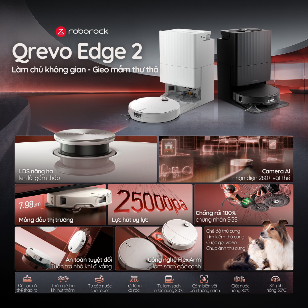 Roborock Qrevo Edge 2 - BH 24 Th 