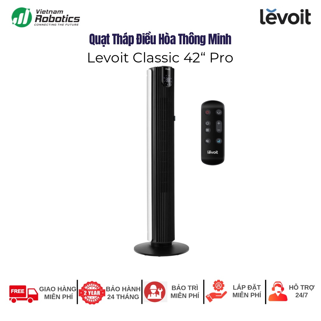 Quạt Tháp Thông Minh LEVOIT Classic 42 inch
