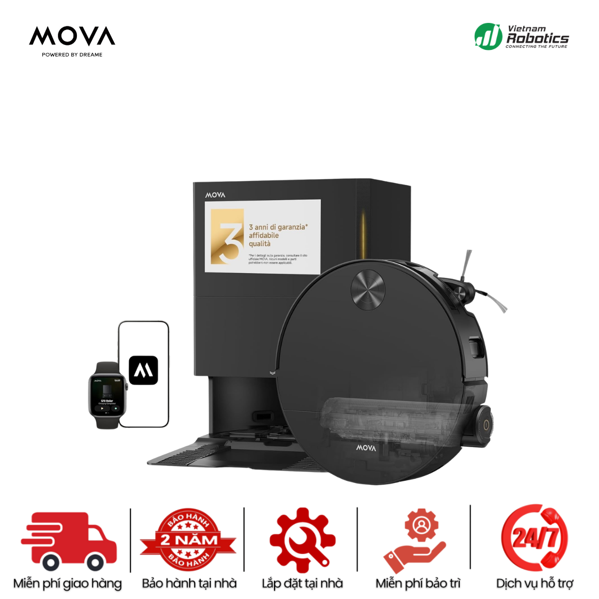 Mova S70 Roller - BH 24 Th