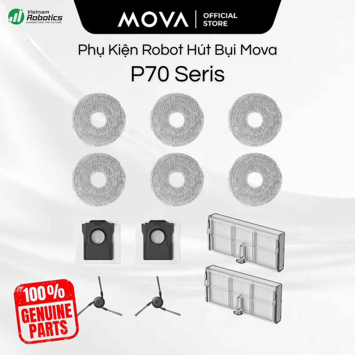Bộ phụ kiện MOVA P70 Series chính hãng