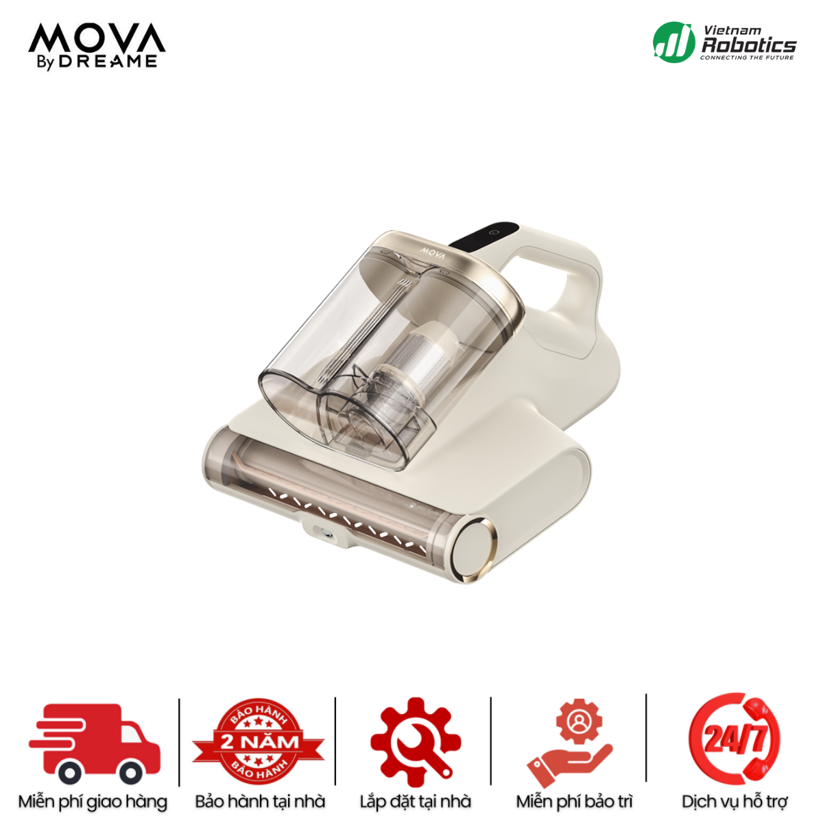 MOVA D20 – Máy hút bụi giường nệm - BH 24 Th