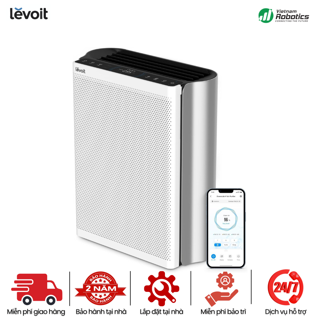 Levoit EverestAir – Máy lọc không khí phòng 100m² - BH 24 Th