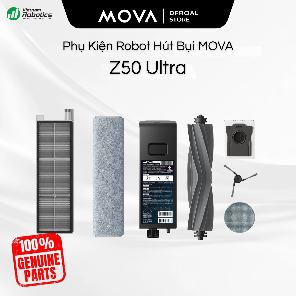Bộ phụ kiện MOVA Z50 Ultra chính hãng