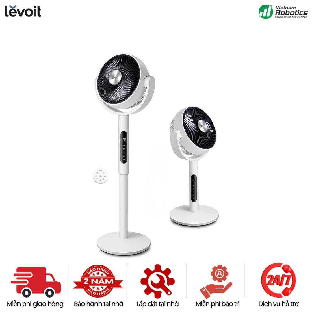 Quạt Tuần Hoàn Không Khí Levoit - BH 24 Th