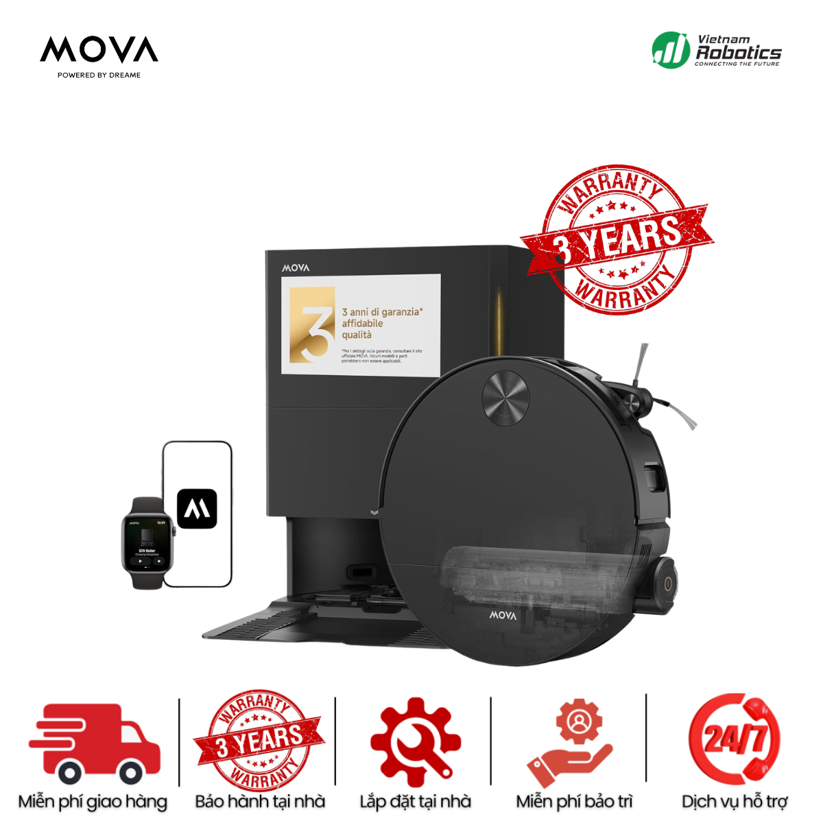 Mova S70 Roller - BH 36 Th